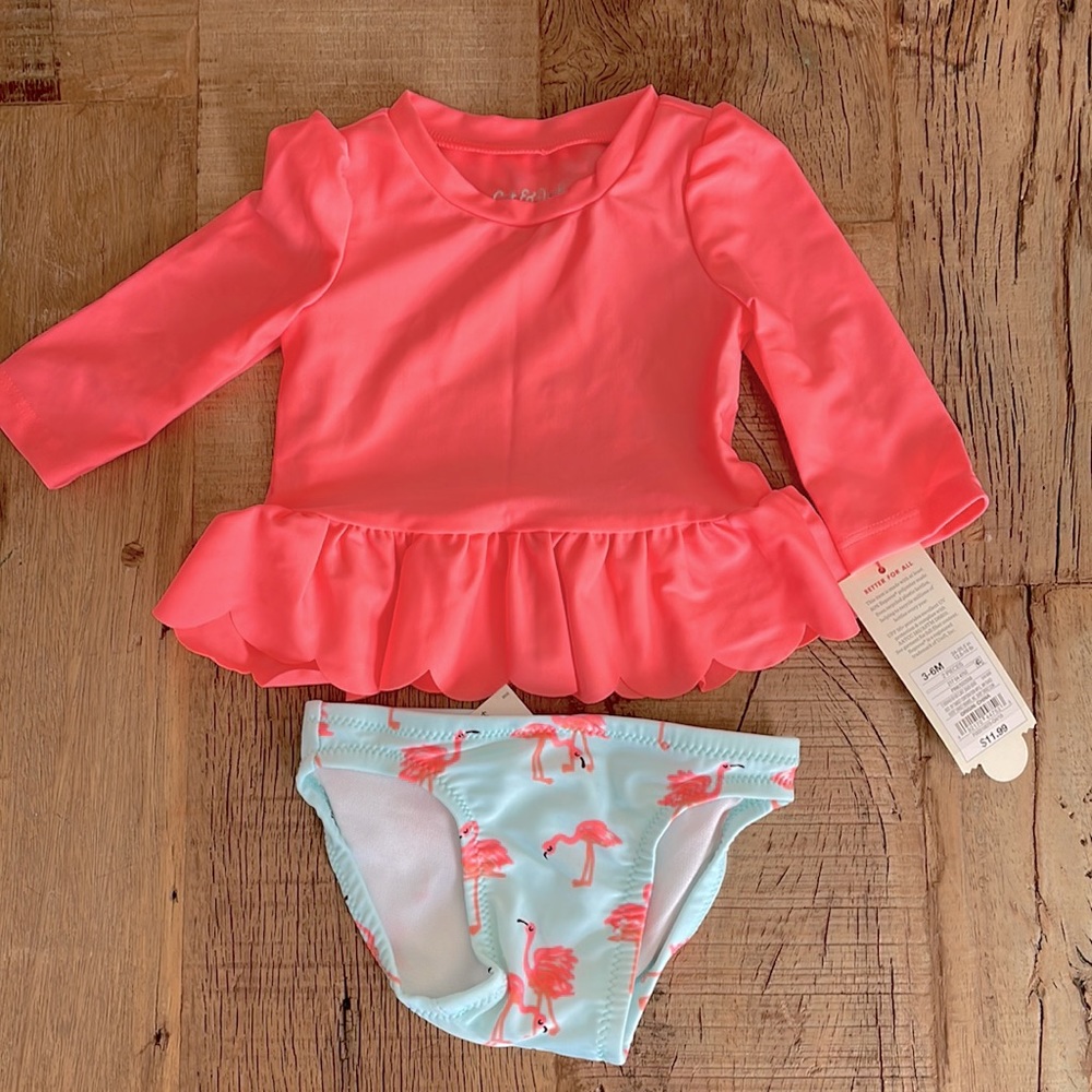 NWT - Cat & Jack bathing suit